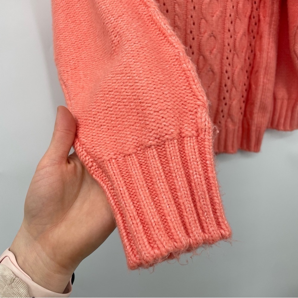 Venus Coral Thick Fuzzy Sweater - Picture 6 of 10